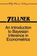 Cover: An Introduction to Bayesian Inference in Econometrics - Wiley