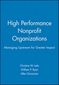 Enlarge image Cover: High Performance Nonprofit Organizations - Wiley