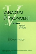 Cover: Vanadium in the Environment, Part 2 - Wiley