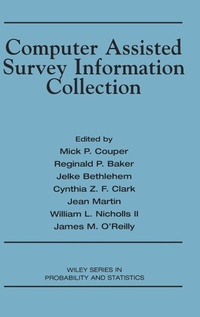 Enlarge image Cover: Computer Assisted Survey Information Collection - Wiley
