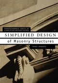 Cover: Simplified Design of Masonry Structures - Wiley