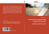 Bild: Comment les enfants tsdl traitent-ils l''accord? - Univ Europeenne