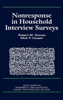 Cover: Nonresponse in Household Interview Surveys - Wiley