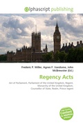 Cover: Regency Acts - Alphascript Publishing