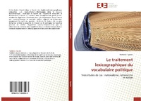 Abbildung von: Le traitement lexicographique du vocabulaire politique - Omniscriptum