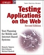 Cover: Testing Applications on the Web - Wiley