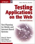 Cover: Testing Applications on the Web - Wiley