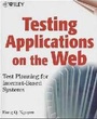 Cover: Testing Applications on the Web - Wiley