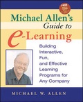 Cover: Michael Allen's Guide to e-learning - Wiley