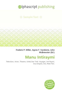 Enlarge image Cover: Manu Intiraymi - Alphascript Publishing