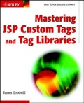 Cover: Mastering JSP Custom Tags and Tag Libraries - Wiley