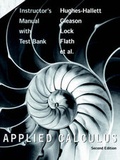 Cover: Instructor's Solutions Manual to Accompany "Applied Calculus", Second Edition - Wiley