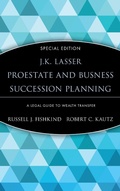 Cover: J.K. Lasser ProEstate and Business Succession Planning - Wiley