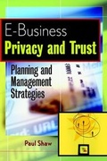 Cover: E-Business Privacy and Trust - Wiley