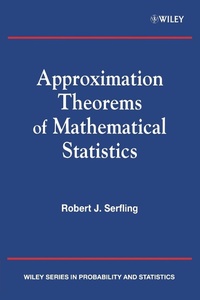 Enlarge image Cover: Approximation Theorems of Mathematical Statistics - Wiley
