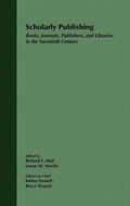 Cover: Scholarly Publishing - Wiley