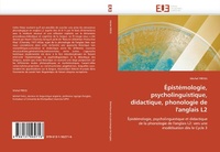 Abbildung von: Epistemologie, psycholinguistique, didactique, phonologie de l'anglais l2 - Univ Europeenne