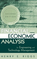 Cover: Financial and Economic Analysis for Engineering and Technology Management - Wiley