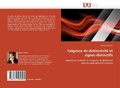 Cover: Exigence de distinctivit&eacute; et signes distinctifs - &Eacute;ditions universitaires europ&eacute;ennes