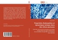 Abbildung von: Proprietes d''adsorption et dynamique ionique dans des silices poreuses - Omniscriptum