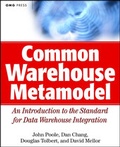 Cover: Common Warehouse Metamodel - Wiley