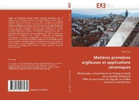 Bild: Matieres premieres argileuses et applications ceramiques - Omniscriptum