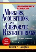 Cover: Mergers, Acquisitions, and Corporate Restructurings, University Edition - Wiley