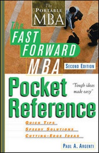 Enlarge image Cover: The Fast Forward MBA Pocket Reference - Wiley