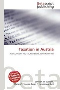Bild: Taxation in Austria - Betascript Publishing