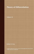 Cover: Theory of Differentiation - Wiley