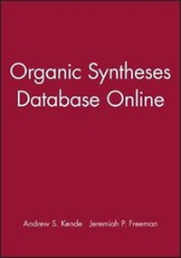 Enlarge image Cover: Organic Syntheses - Wiley
