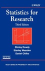 Cover: Statistics for Research - Wiley