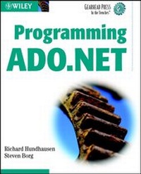 Enlarge image Cover: Programming ADO.NET - Wiley