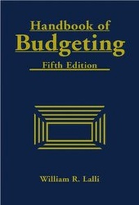 Enlarge image Cover: Handbook of Budgeting - Wiley