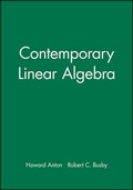 Cover: MATLAB Technology Resource Manual by Herman Gollwitzer to accompany Contemporary Linear Algebra - Wiley