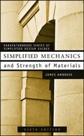 Cover: Simplified Mechanics and Strength of Materials - Wiley