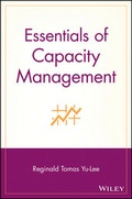 Cover: Essentials of Capacity Management - Wiley