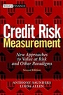 Cover: Credit Risk Measurement - Wiley