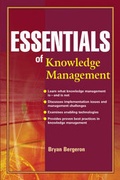 Cover: Essentials of Knowledge Management - Wiley
