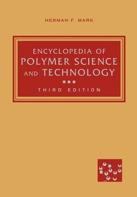 Enlarge image Cover: Encyclopedia of Polymer Science and Technology. 12 Volume Set / Encyclopedia of Polymer Science and Technology - Wiley