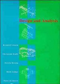 Enlarge image Cover: Design and Analysis - Wiley
