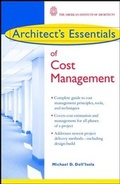 Cover: Architect's Essentials of Cost Management - Wiley