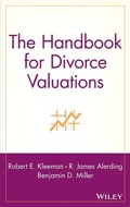 Cover: The Handbook for Divorce Valuations - Wiley