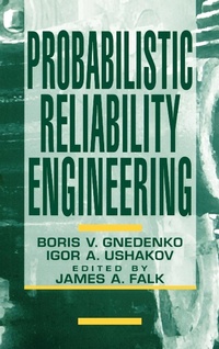 Enlarge image Cover: Probabilistic Reliability Engineering - Wiley