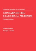 Cover: Nonparametric Statistical Methods, Solutions Manual - Wiley