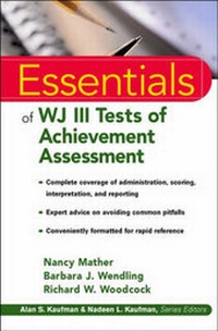 Enlarge image Cover: Essentials of WJ III Tests of Achievement Assessment - Wiley