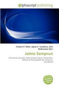 Abbildung von: Jaime Semprun - Alphascript Publishing