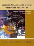 Cover: Systems Analysis and Design with UML Version 2.0 - Wiley