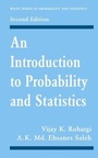 Cover: An Introduction to Probability and Statistics - Wiley