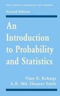 Cover: An Introduction to Probability and Statistics - Wiley